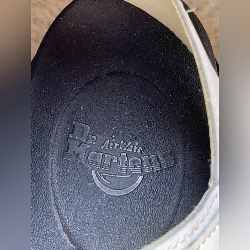Dr.Martens Womens Sandal Platform White Leather Size Eu-39 Uk-6 Usa-8 - Picture 6 of 12